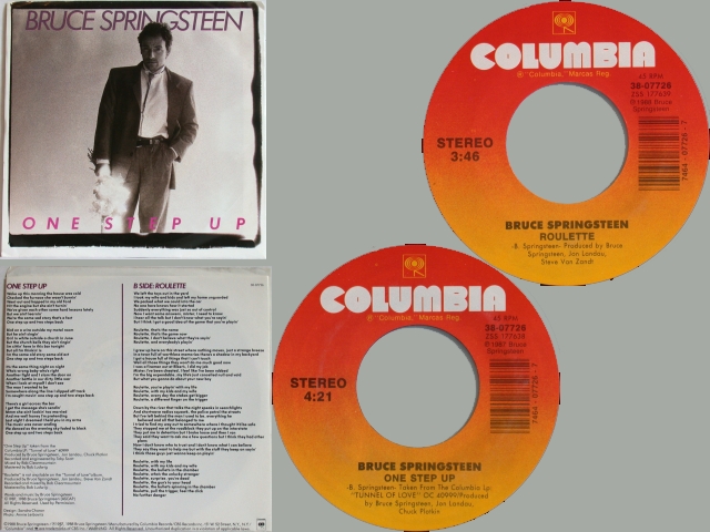 Bruce Springsteen - ONE STEP UP / ROULETTE